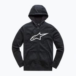 Bluza męska Alpinestars Ageless II Zip Hoodie. Czarne bluzy męskie Alpinestars, l, bez wzorów, z bawełny, bez kaptura. Za 449.99 zł.