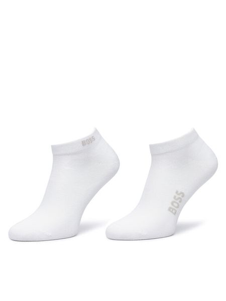 BOSS Skarpety krótkie 50538188 Biały. Białe skarpety męskie Boss, bez wzorów, z wiskozy. Za 69.99 zł.