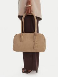 GINO ROSSI Torebka EO-LA482-7019-2 Beżowy. Brązowe torebki do ręki damskie Gino Rossi, bez wzorów, ze skóry, bez dodatków. Za 399.99 zł.