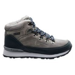 Buty ocieplane trekkingowe damskie Hi-Tec Midora Mid WP Wo's - szare, Rozmiar buta 39. Szare trekkingi damskie Hi-tec. Za 194.99 zł.
