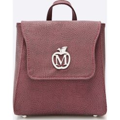 Manzana - Plecak. Brązowe plecaki damskie marki Manzana, z materiału. W wyprzedaży za 79.90 zł.