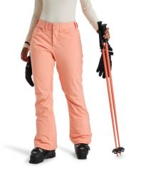 Spodnie do sportów zimowych damskie BACKYARD. Czerwone spodnie snowboardowe damskie Roxy, xs, bez wzorów, z materiału, sportowe, narciarskie. Za 409.99 zł.