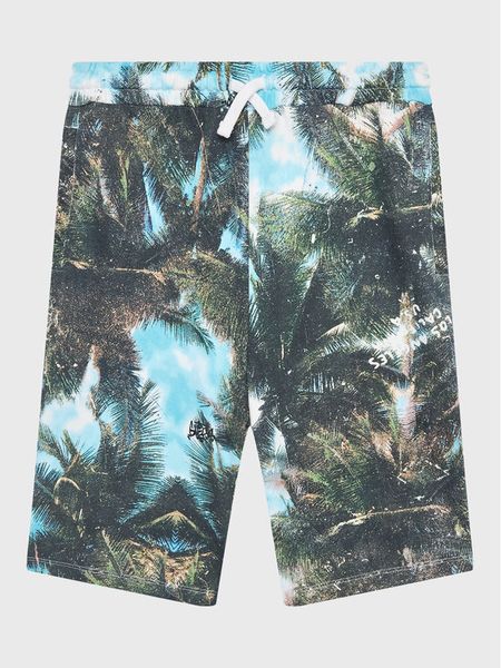 Guess Szorty sportowe L3GD04 KA6R3 Kolorowy Regular Fit. Szorty dla chłopców Guess, z aplikacjami, z bawełny, sportowe. Za 149.99 zł.