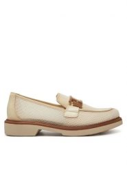 Hispanitas Loafersy HV254072 Écru. Mokasyny damskie Hispanitas, ze skóry. Za 399.99 zł.