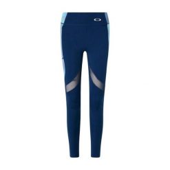 Legginsy sportowe damskie Oakley PURSUIT PRO TIGHT FOA500565-6LE. Niebieskie legginsy damskie Oakley, m, bez wzorów, z tkaniny. Za 304.65 zł.