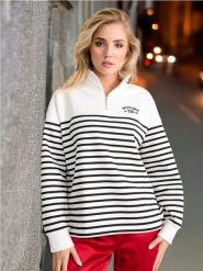 Bluza dresowa - wielobarwny. Bluzy damskie Sinsay, l, bez wzorów, z dresówki, bez kaptura. W wyprzedaży za 22.99 zł.