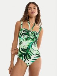 Triumph Strój kąpielowy Summer Palm 10226609 Zielony. Zielone kostiumy jednoczęściowe damskie Triumph, bez wzorów, z syntetyku. Za 369.99 zł.