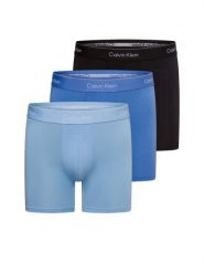 Calvin Klein Bokserki w 3-paku Mężczyźni Bawełna niebieski|czarny, L. Czarne bokserki męskie Calvin Klein, l, bez wzorów, z bawełny. Za 199.95 zł.