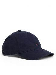 Tommy Hilfiger Czapka z daszkiem Th Flag Soft 6 Panel AW0AW17781 Granatowy. Niebieskie szaliki i chusty damskie Tommy Hilfiger, bez wzorów, z bawełny. Za 149.99 zł.