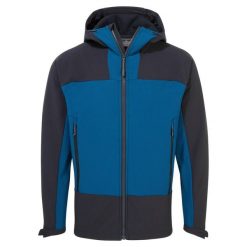 Męska Kurtka Soft Shell Expert Active Contrast Z Kapturem. Niebieskie kurtki męskie Craghoppers, m, bez wzorów, z softshellu, trekkingowe. Za 270.99 zł.