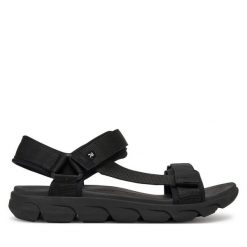 Sandały Rieker. Czarne sandały męskie Rieker, bez zapięcia. Za 279.99 zł.