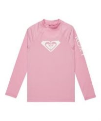 Koszulka z długim rękawem UPF 50 dla Dziewczynki WHOLE HEARTED Różowy. Czerwone t-shirty i topy dla dziewczynek Roxy, bez wzorów, z elastanu, bez ramiączek. Za 139.99 zł.