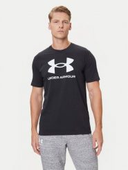 Under Armour T-Shirt Ua Sportstyle Logo Update Ss 1382911-001 Czarny Loose Fit. Czarne koszulki sportowe męskie Under Armour, m, bez wzorów, z bawełny, sportowe, bez kołnierzyka. Za 99.99 zł.