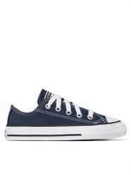 Converse Trampki Chuck Taylor All Star Ox 3J237 Granatowy. Niebieskie trampki i tenisówki dziewczęce Converse, bez wzorów, z materiału, bez zapięcia. Za 159.99 zł.