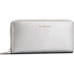 Duży Portfel Damski COCCINELLE - CW1 Metallic Saffiano E2 CW1 11 04 01 Silver Y69. Szare portfele damskie Coccinelle, ze skóry. Za 599.90 zł.