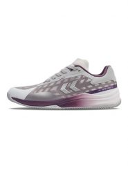 Damskie buty halowe Hummel Topflight Pro. Szare obuwie sportowe damskie Hummel, bez wzorów, z gumy, do piłki ręcznej. Za 542.00 zł.