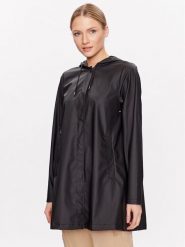Rains Kurtka przeciwdeszczowa 18050 Czarny Regular Fit. Czarne kurtki damskie Rains, xl, bez wzorów, z syntetyku, bez kaptura. Za 339.99 zł.