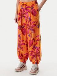 Adidas Spodnie dresowe FARM Premium JD6301 Pomarańczowy Loose Fit. Brązowe spodnie dresowe damskie Adidas, xs, bez wzorów, z dresówki. Za 309.99 zł.