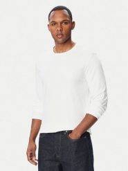 Calvin Klein Longsleeve LV04LH808G Biały Slim Fit. Białe bluzki z długim rękawem męskie Calvin Klein, m, bez wzorów, z bawełny, bez kołnierzyka. Za 329.99 zł.