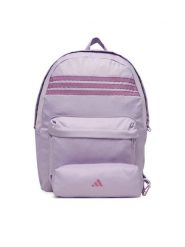 Adidas Plecak Classic 3-Stripes Horizontal JZ3322 Fioletowy. Fioletowe torby i plecaki dziecięce Adidas, z materiału. Za 109.99 zł.