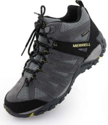 Męskie buty trekkingowe Merrell Accentor 2 Vent Mid WP Turbulence Grey. Szare trekkingi męskie 2117 OF SWEDEN, trekkingowe. Za 656.99 zł.