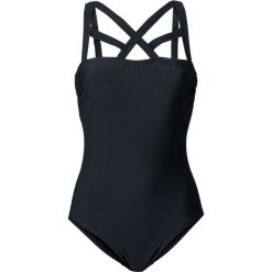 Kostium kąpielowy wyszczuplający bonprix czarny. Czarne kostiumy jednoczęściowe damskie bonprix. Za 129.99 zł.