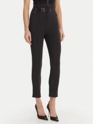 Elisabetta Franchi Spodnie materiałowe PA-158-61E2-V350 Czarny Skinny Fit. Czarne spodnie materiałowe damskie Elisabetta Franchi, bez wzorów, z materiału. Za 1,489.00 zł.
