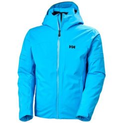 Kurtka narciarska Helly Hansen Courchevel. Niebieskie kurtki snowboardowe męskie Helly Hansen, m, bez wzorów, bez kaptura, narciarskie. Za 1,640.00 zł.