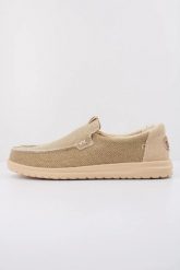 HeyDude Męskie Mokasyny Mikka Braided. Brązowe mokasyny męskie Hey dude, z materiału. Za 299.00 zł.