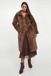 Futro damskie dwustronne Cim JOOP!. Płaszcze damskie JOOP!, l, bez wzorów, z futra, bez kaptura. Za 1,919.00 zł.