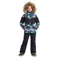Kurtka narciarska dla dzieci Roxy Gypsy membraną 15K. Czarne kurtki i płaszcze dla dziewczynek Roxy, na zimę, bez wzorów, z poliesteru, bez kaptura. Za 592.00 zł.