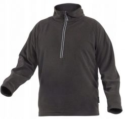 Bluza polarowa GTV Hoegert HT5K374-M EDER z zamkiem 3/4 czarna M. Czarne bluzy męskie GTV, m, bez wzorów, z polaru, bez kaptura. Za 76.35 zł.