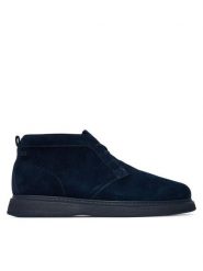 Tommy Hilfiger Trzewiki Comfort Suede Chukka FM0FM06074 Granatowy. Niebieskie botki męskie Tommy Hilfiger, bez wzorów, ze skóry, bez zapięcia. Za 649.99 zł.
