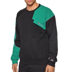 Bluza trekking męska. Czerwone bluzy męskie Champion, m, bez wzorów, z bawełny, bez kaptura. Za 187.00 zł.