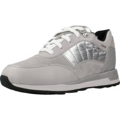 Buty GEOX D NEW ANEKO B ABX Srebrny. Szare obuwie sportowe damskie Geox, bez wzorów, ze skóry, trekkingowe. Za 319.99 zł.