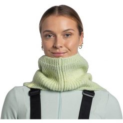 Bandana BUFF KNITTED NECKWARMER DATMA. Fioletowe szaliki i chusty damskie Buff, bez wzorów. Za 169.69 zł.
