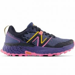Obuwie Sportowe Damskie New Balance X Hierro v7. Fioletowe obuwie sportowe damskie New Balance, bez wzorów, z gumy, do biegania. Za 717.00 zł.