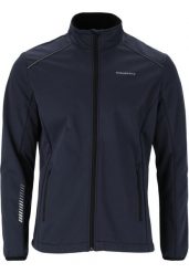 Kurtka softshell Endurance Naval XCS. Niebieskie kurtki męskie Endurance, s, bez wzorów, z materiału, do biegania. Za 297.50 zł.