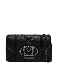 LOVE MOSCHINO Torebka JC4043PP1PLF1000 Czarny. Czarne torebki do ręki damskie Love Moschino, bez wzorów, ze skóry, wizytowe, bez dodatków. Za 789.99 zł.