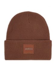 Guess Czapka AM9695 POL01 Brązowy. Brązowe czapki i kapelusze damskie Guess, na zimę, z aplikacjami, z materiału. Za 154.99 zł.