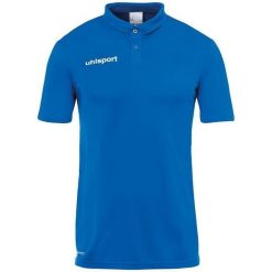 Polo Uhlsport Essential. Niebieskie koszulki polo męskie Uhlsport, xl, bez wzorów, eleganckie, bez ramiączek. Za 127.50 zł.