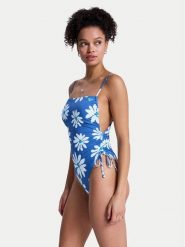 Roxy Strój kąpielowy Printed Essentials ERJX103806 Niebieski. Niebieskie kostiumy jednoczęściowe damskie Roxy, xl, bez wzorów, z syntetyku. Za 319.99 zł.