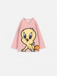 Coccodrillo Bluzka ZC3143103LGL Różowy Regular Fit. Czerwone t-shirty i topy dla dziewczynek COCCODRILLO, bez wzorów, z bawełny, bez ramiączek. Za 39.99 zł.