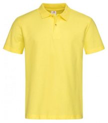 Żółta Bawełniana Koszulka POLO -STEDMAN- Męska, Krótki Rękaw, z Kołnierzykiem, Kanarkowa. Żółte koszulki polo męskie Stedman, m, bez wzorów, z bawełny, bez ramiączek. Za 89.00 zł.