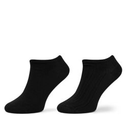 Skarpety krótkie Tommy Hilfiger. Czarne skarpety damskie Tommy Hilfiger, bez wzorów. Za 49.99 zł.