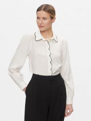 Vero Moda Koszula Gigi 10303039 Biały Regular Fit. Białe bluzki damskie Vero Moda, m, bez wzorów, z wiskozy, bez kołnierzyka, bez ramiączek. Za 189.99 zł.