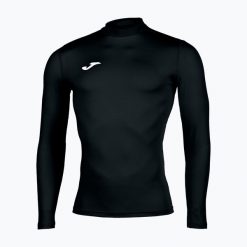 Koszulka termiczna męska Joma Brama Academy 4XS-3XS czarny. Czarne koszulki sportowe męskie Joma, m, bez wzorów, bez kołnierzyka, bez ramiączek, do piłki nożnej. Za 100.99 zł.