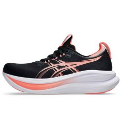 Buty Do Biegania Asics Gel-Nimbus 28 Damskie. Czarne obuwie sportowe damskie Asics, bez wzorów, z gumy, do biegania. Za 869.80 zł.