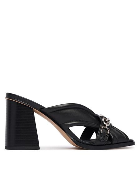 PINKO Klapki Lara 01 SD0505 P003 Czarny. Czarne klapki damskie Pinko, bez wzorów, bez obcasa. Za 1,119.00 zł.