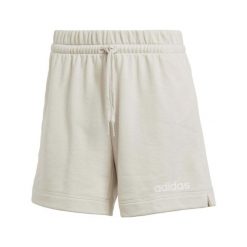Spodenki Adidas Sport W Lin Ft Sho Damskie. Brązowe szorty sportowe damskie Adidas, s, bez wzorów, z bawełny, klasyczne, z standardowym stanem. Za 206.99 zł.